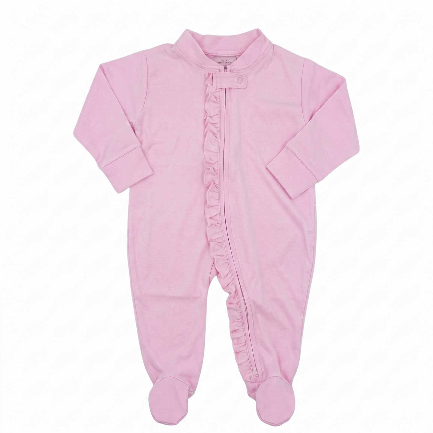 Bella Ruffled Romper with Zipper